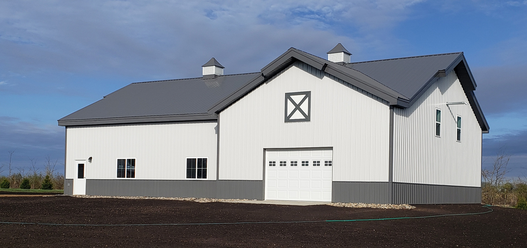 post frame agricultural building