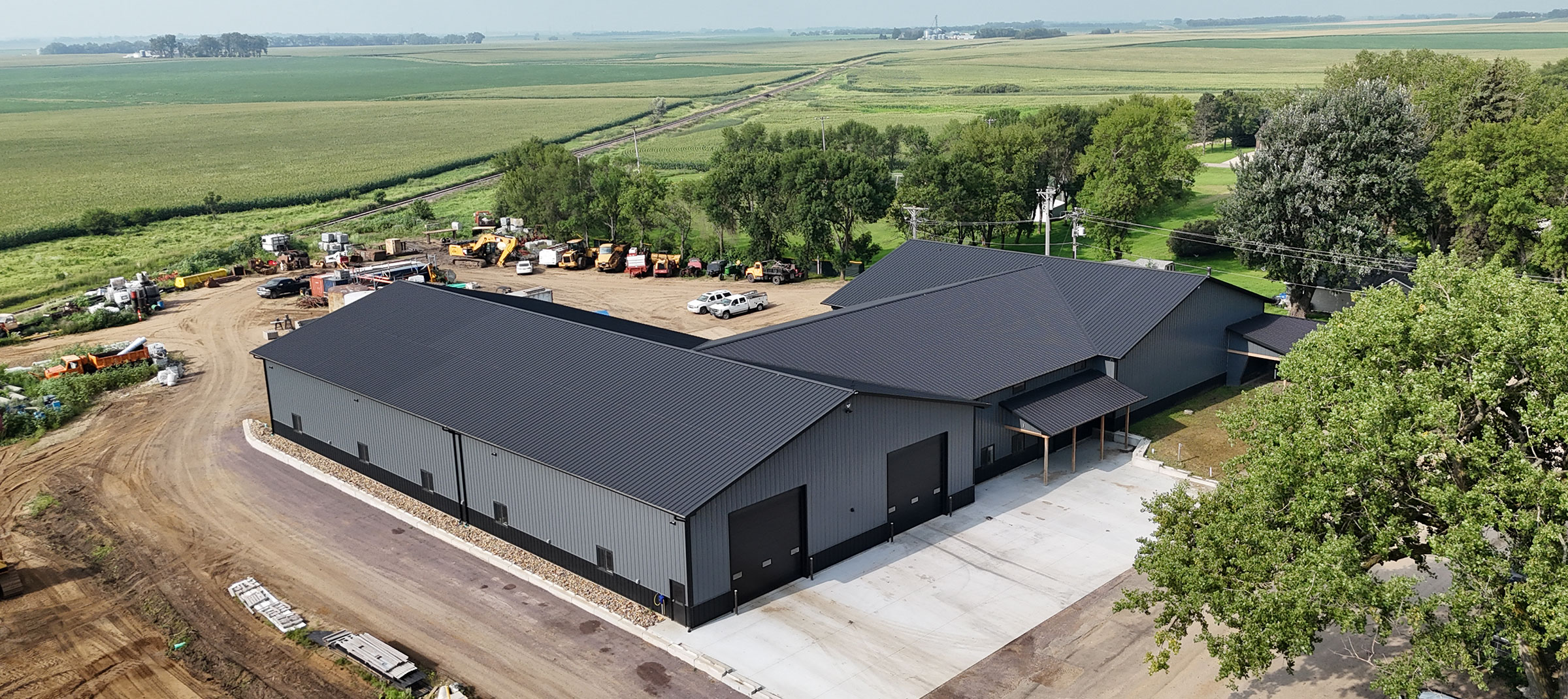 Commercial Post frame building