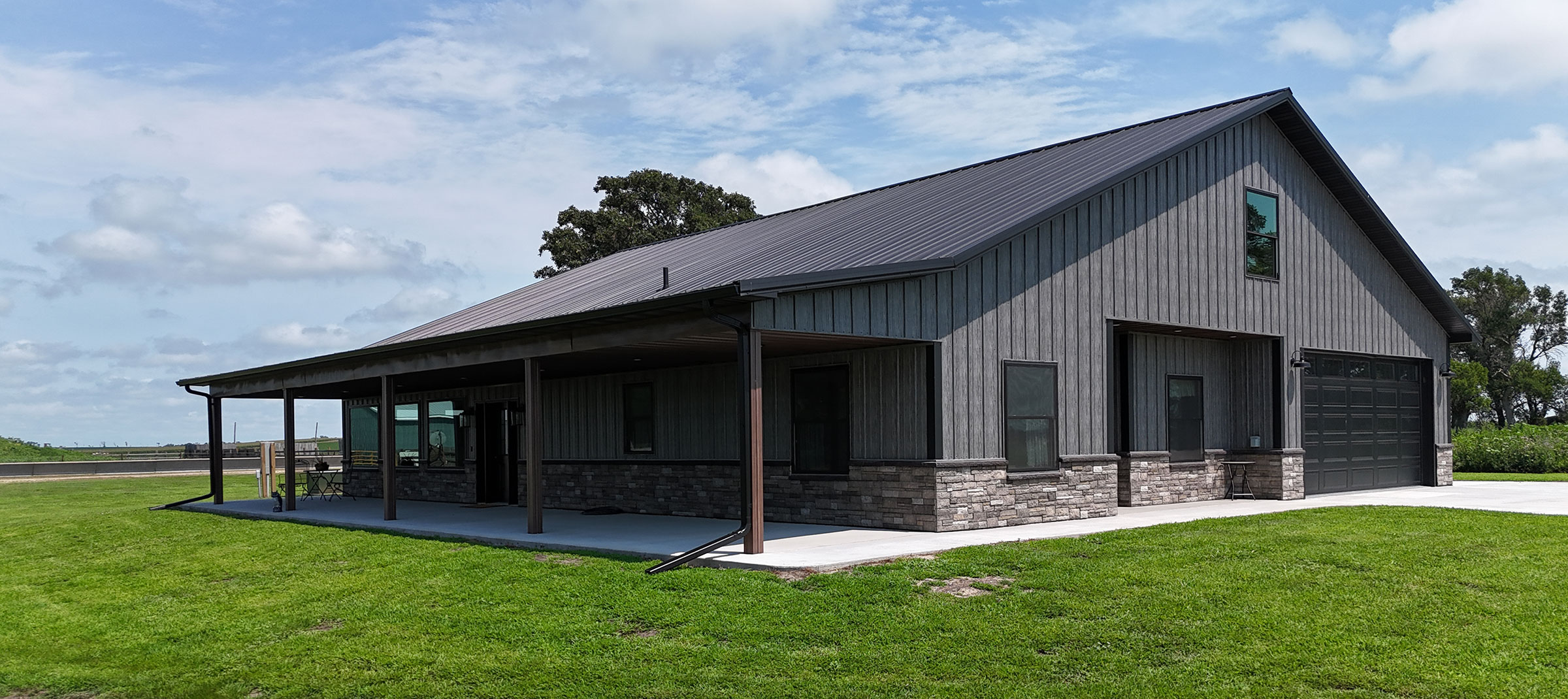 Residential Pole Barn Home