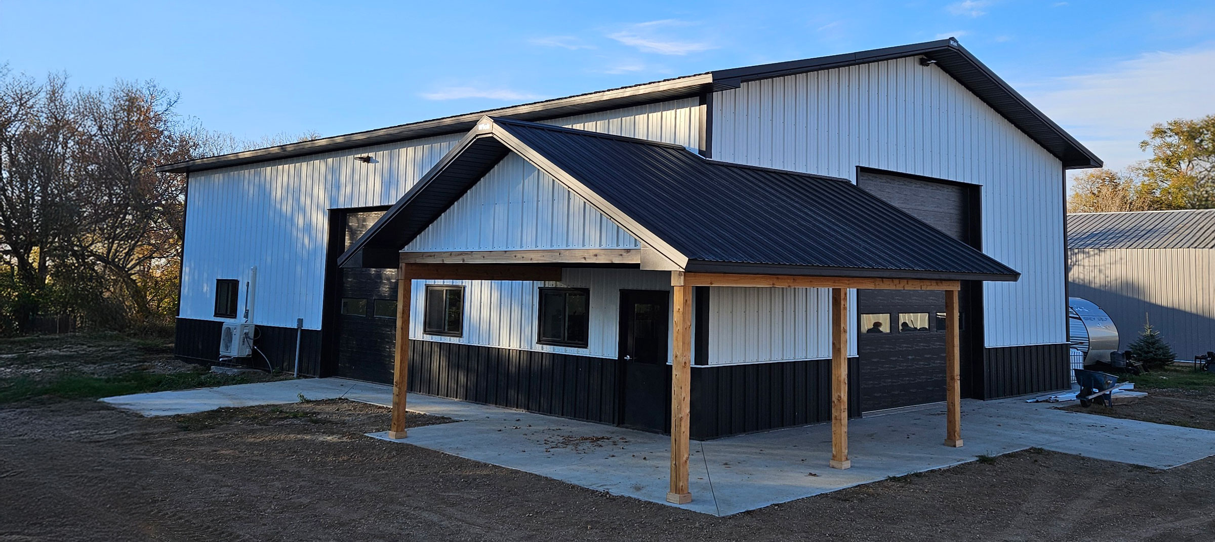 Suburban Pole Barn Shop